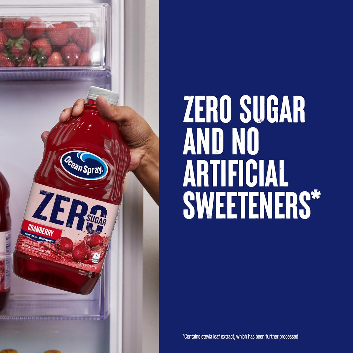14-sku variant line spanning 4 flavors (cranberry, mixed berry, tropical punch, strawberry mango) and 3 sizes (60oz, 64oz, 101.4oz) sold in packs of 1, 2, 4, or 6