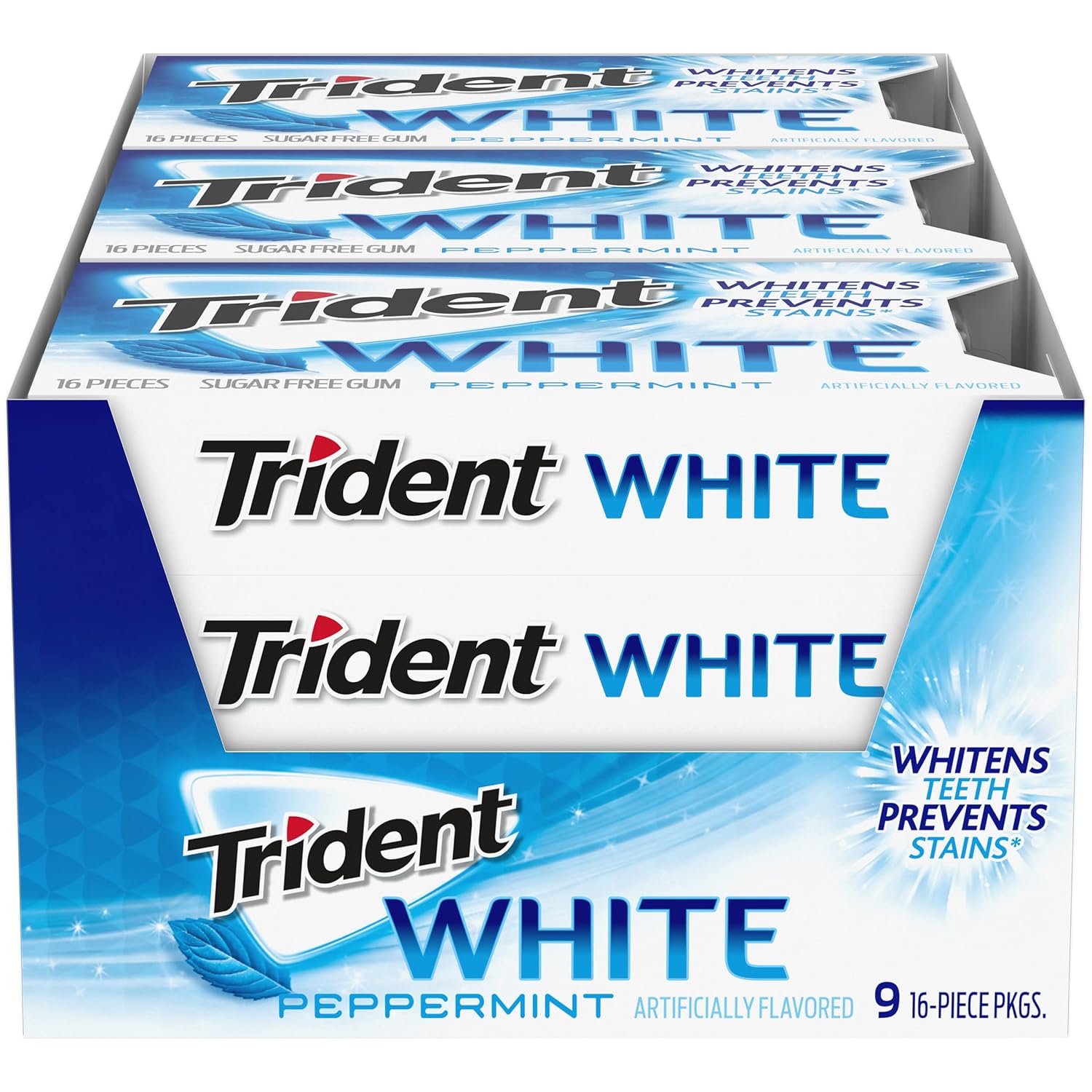 144 total pieces delivered as 9 packs of 16 for portability and freshness