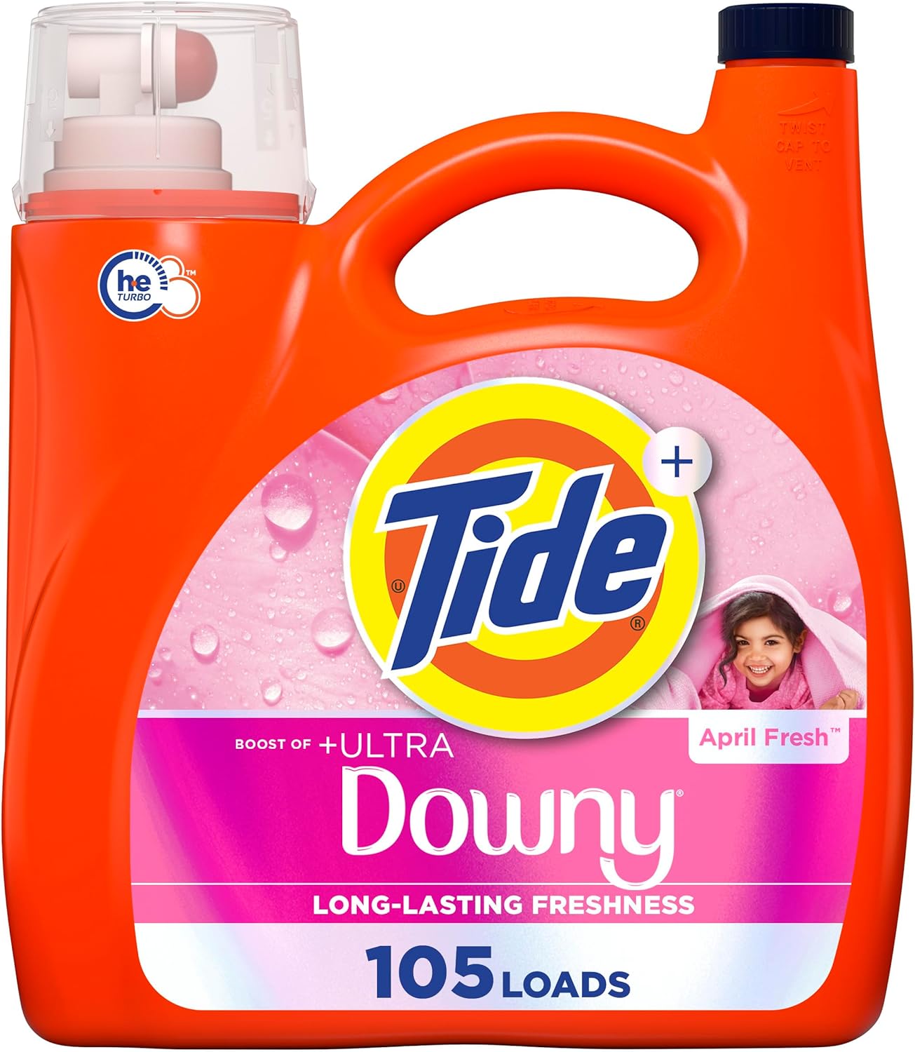 148 fl oz / 105 loads bulk liquid detergent bottle