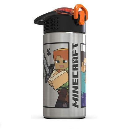 15.5 oz single-wall 18/8 stainless steel body, bpa-free and lead-free