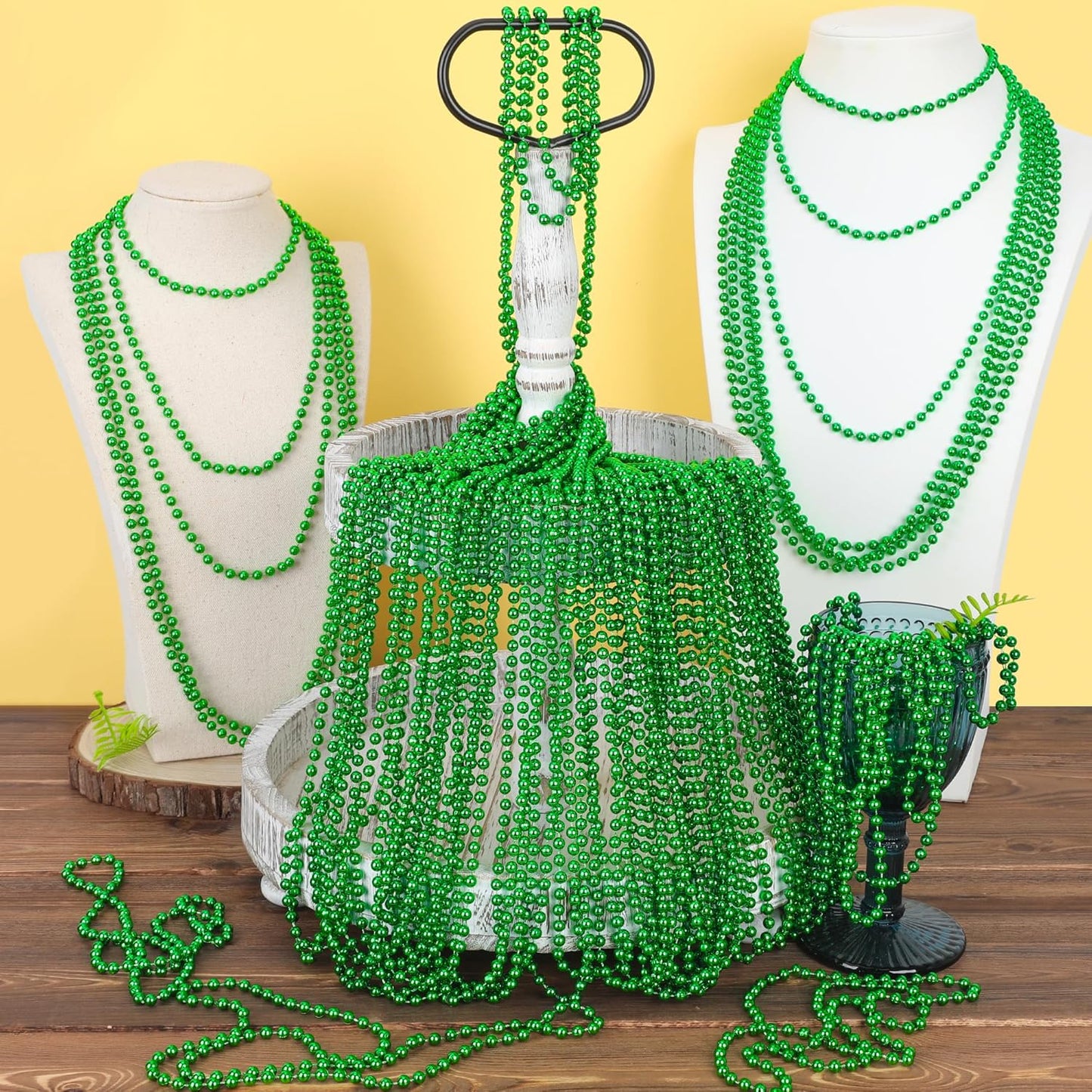 15 available color options including mardi gras classic green, purple, and gold