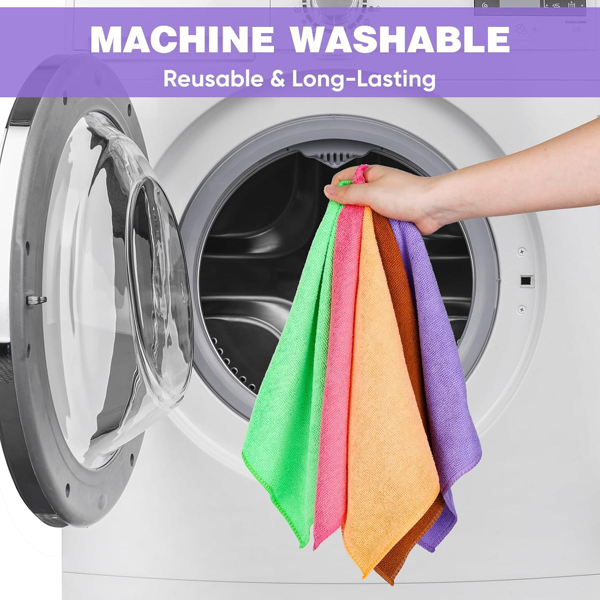 15 available variants including single-color 10-packs (pink, blue, green, grey, navy, neon green, white, orange, brown, dark purple) and bulk size options (10p, 50p, 150p, 400p)