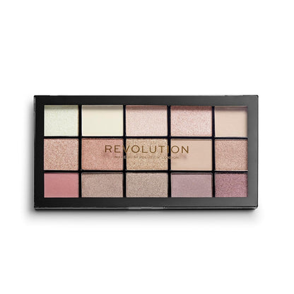 15 blendable shades with a mix of matte and shimmer finishes