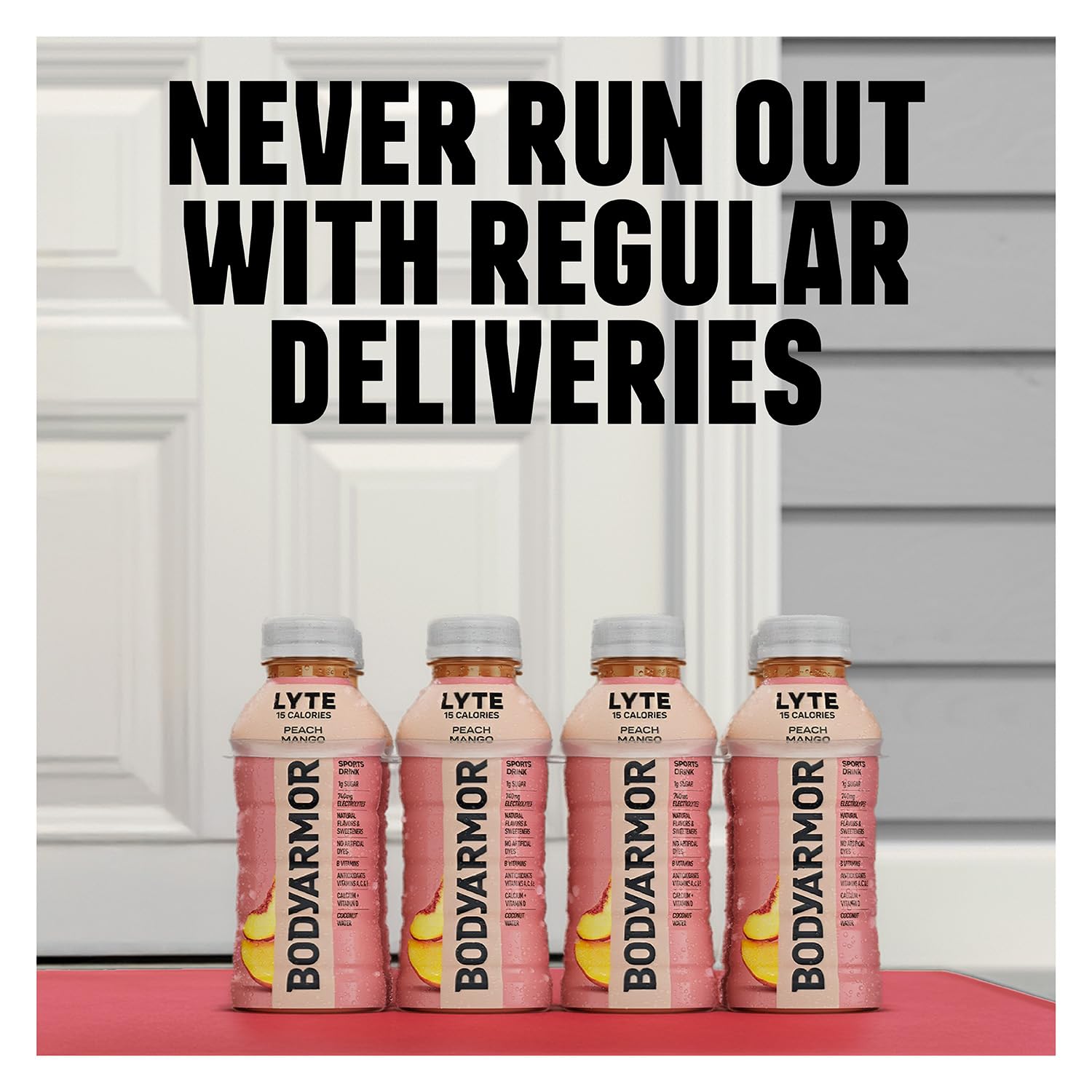 15-bottle multi-pack for stocking the fridge or transporting to events