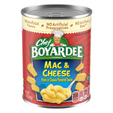 Chef Boyardee Mac & Cheese – Dorm Room Meal for Late-Night Study Sessions, 15 oz Can