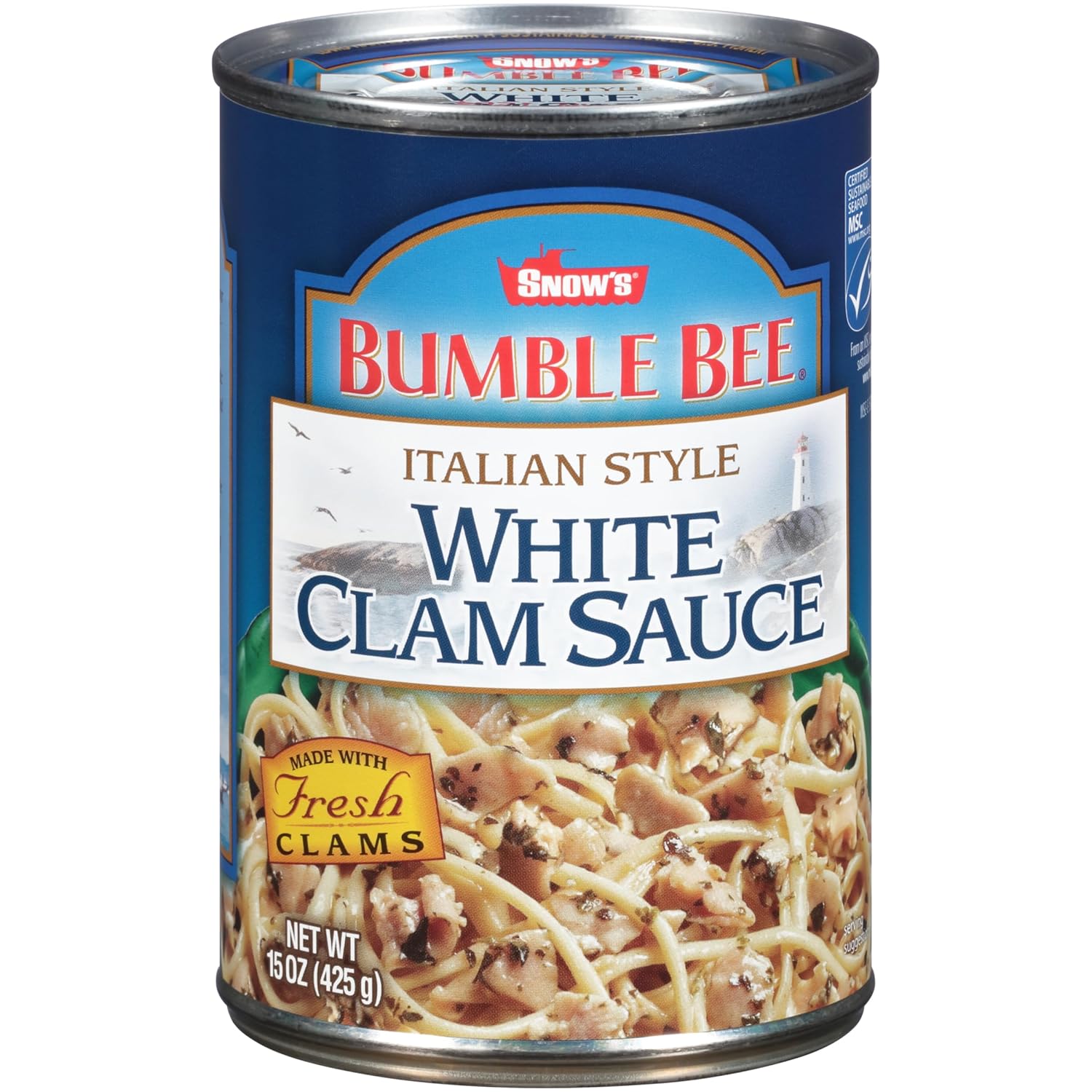 15 oz single-can portion sized for a family pasta dinner