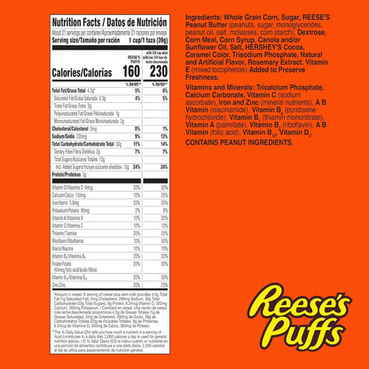 15g whole grain per serving with 12 added vitamins and minerals