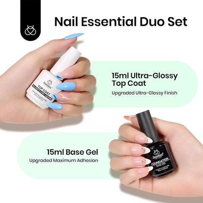 15ml base coat that adds adhesion and prevents nail staining between color layers