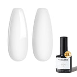 modelones White Gel Nail Polish – Premium At-Home Manicure, High-Pigment Salon Finish 15ml