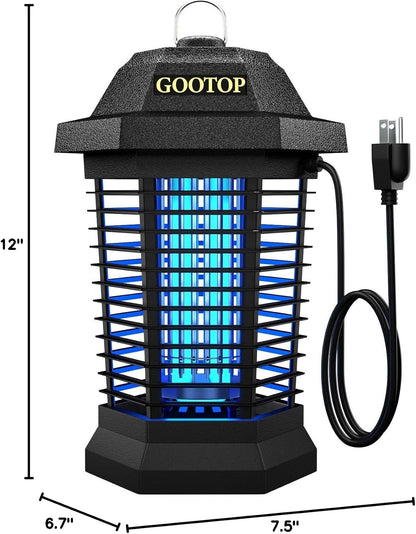 15w replaceable uv-attracting bulb for sustained effectiveness over time