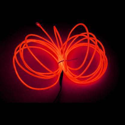 16.4ft / 5m el wire length, cuttable to any custom size