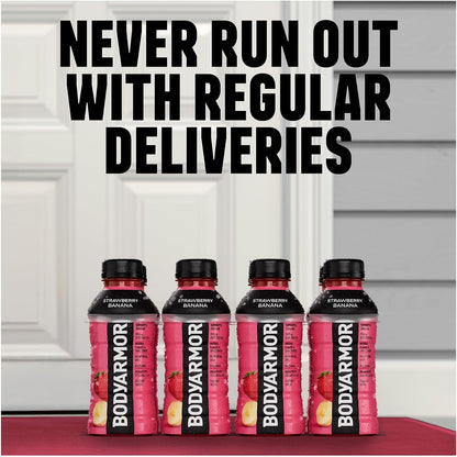 16 fl oz single-serve bottles in a 12-pack