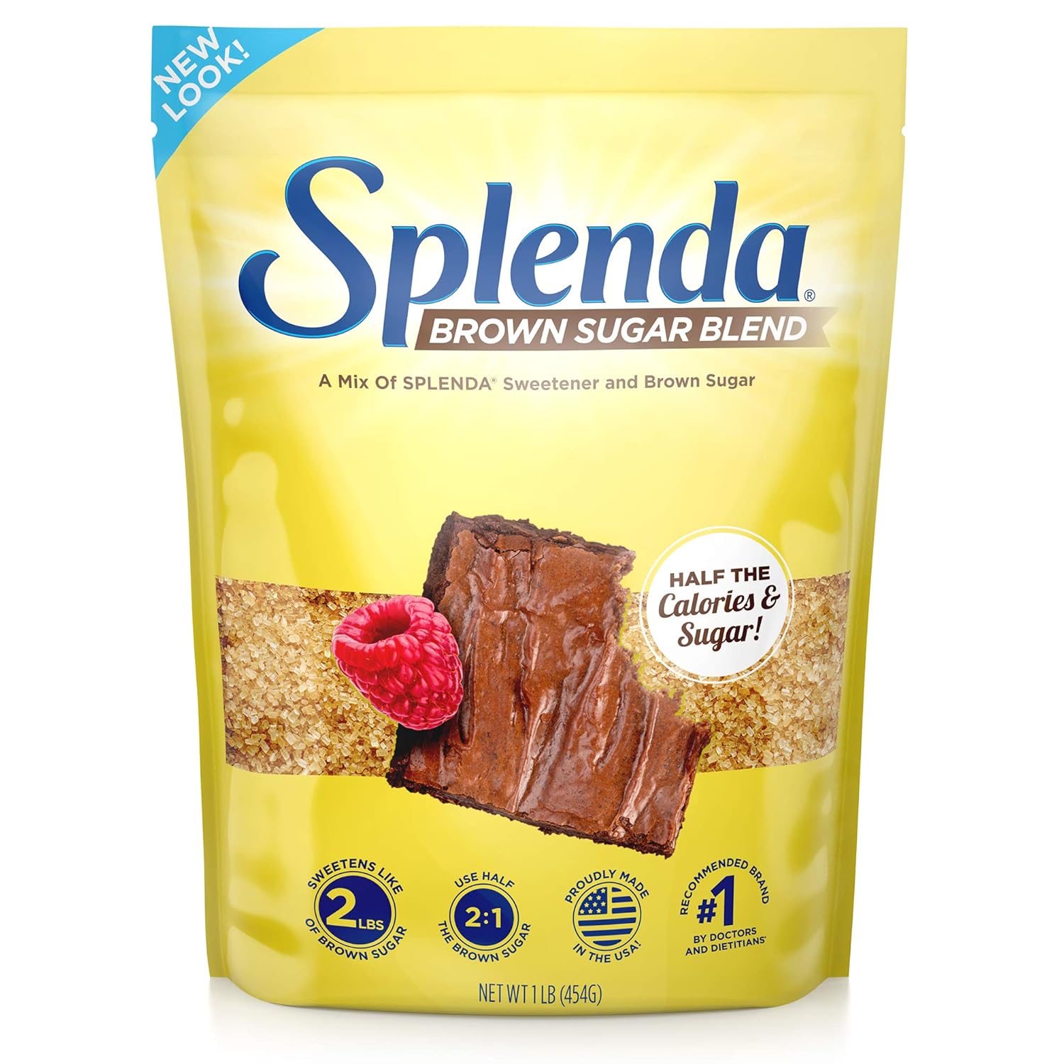 16-ounce (1 pound) resealable brown sugar blend bag