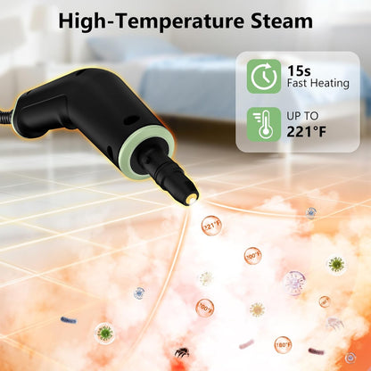16-piece accessory kit including brushes, nozzle, scraper, cleaning cloth, and gloves