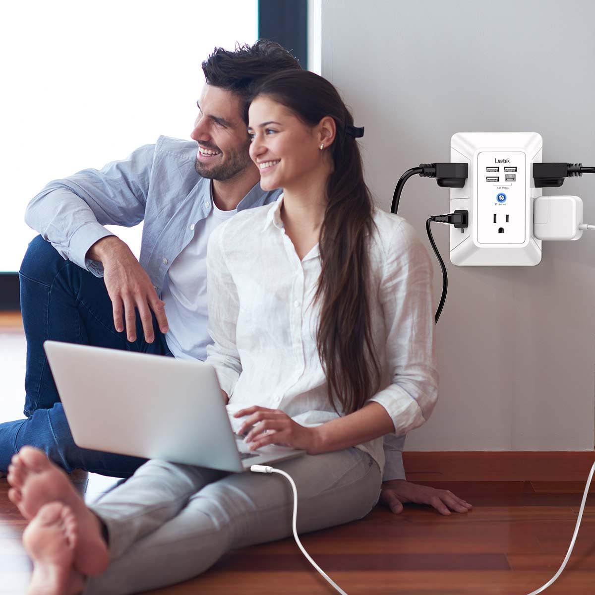 1680j surge protection with 'protected' indicator light