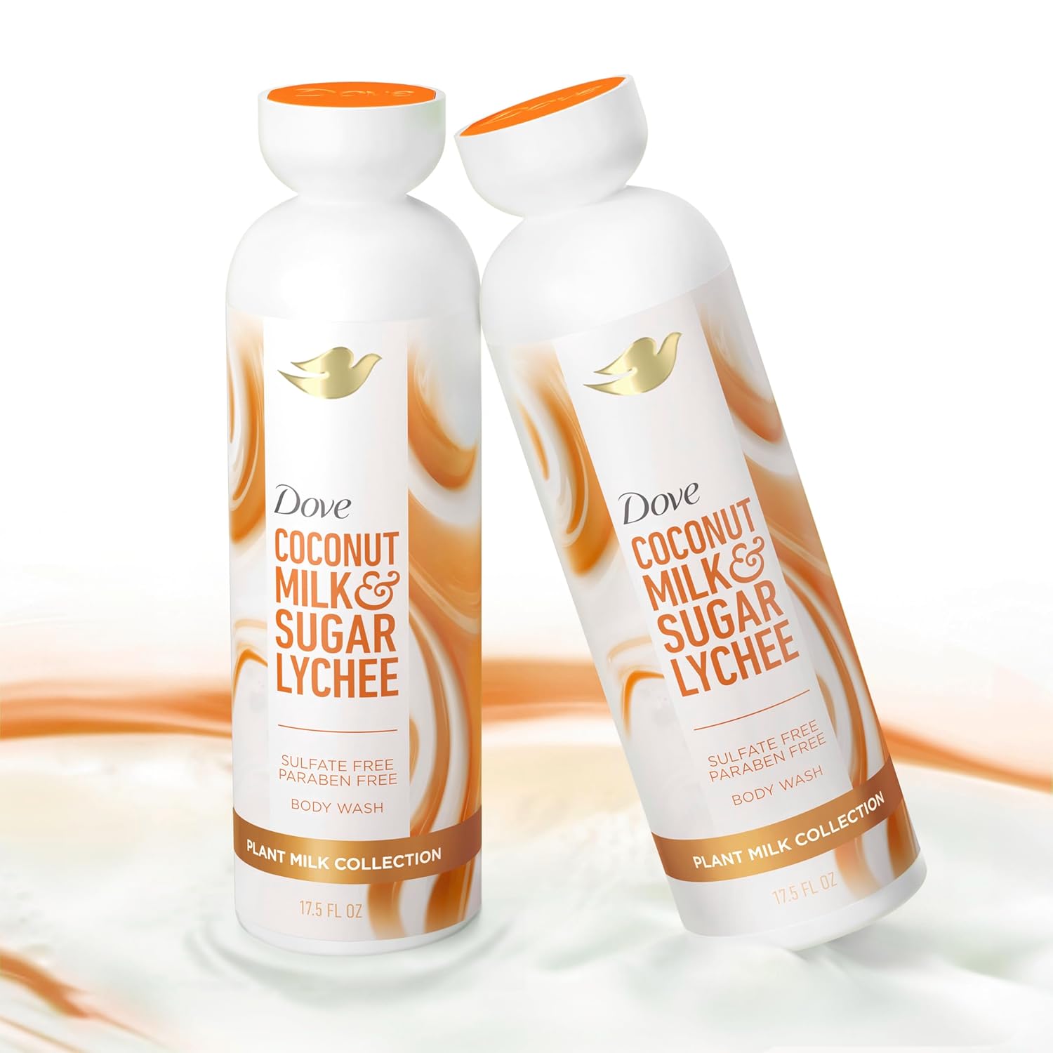 17.5 fl oz liquid body wash in a bottle