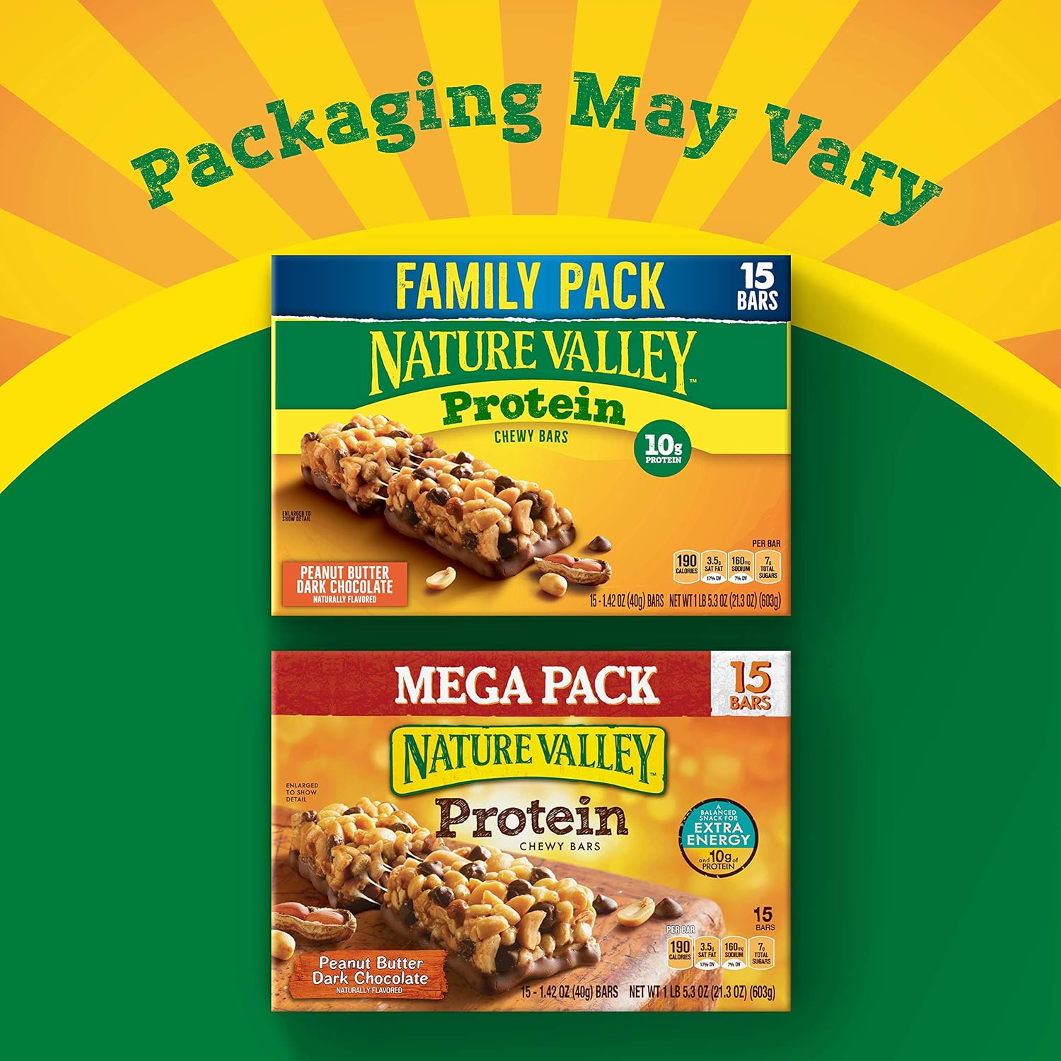 17 variants spanning 5 flavors and pack configurations from 5-count to bulk 12-pack bundles