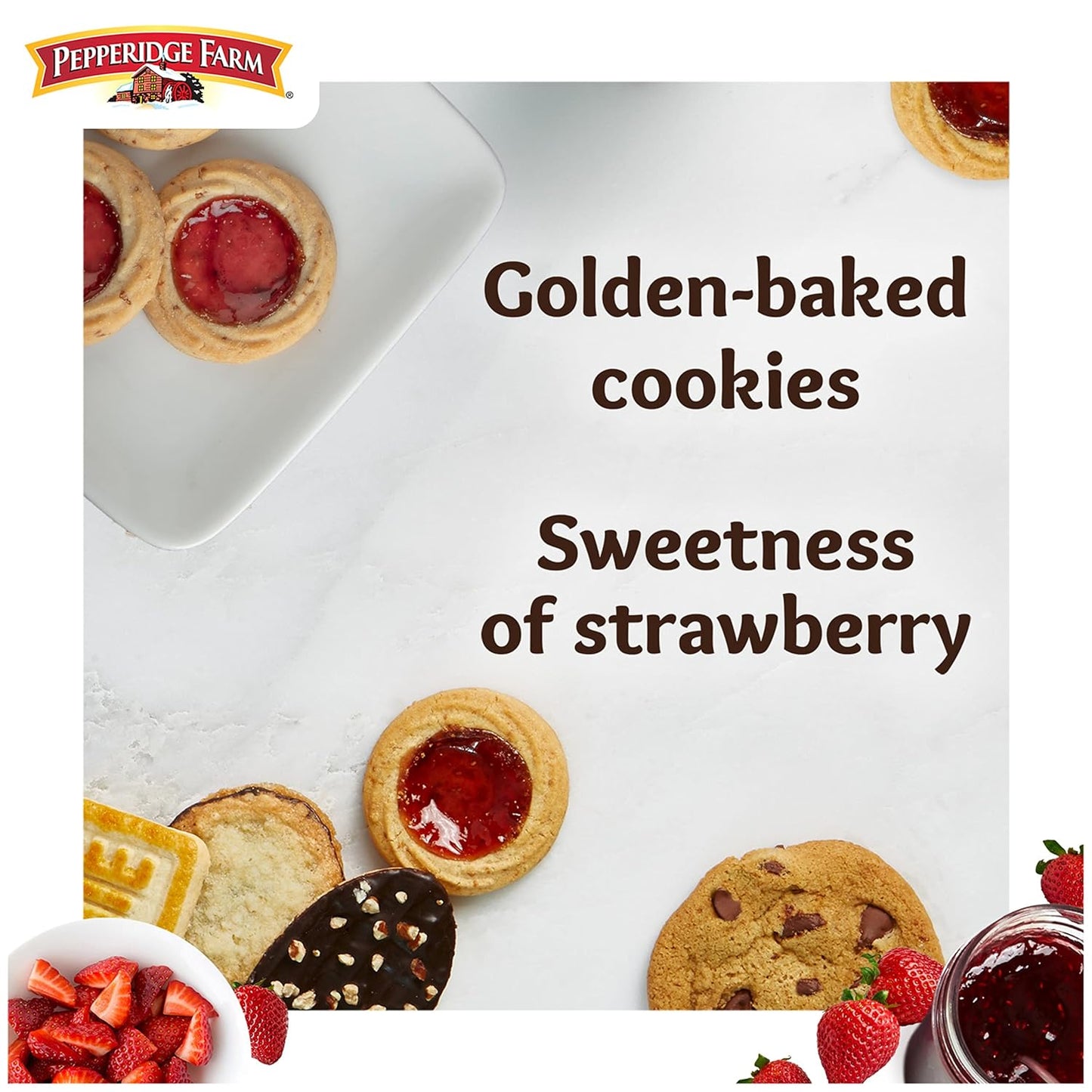 18 cookies per 6.75 oz resealable-style bag