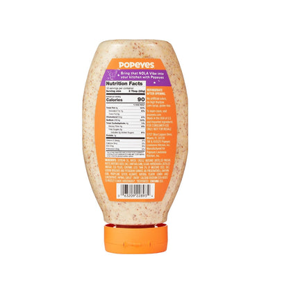 18 fluid ounce squeezable bottle for easy portioning