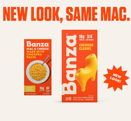 18g of protein per serving from chickpea and dairy sources