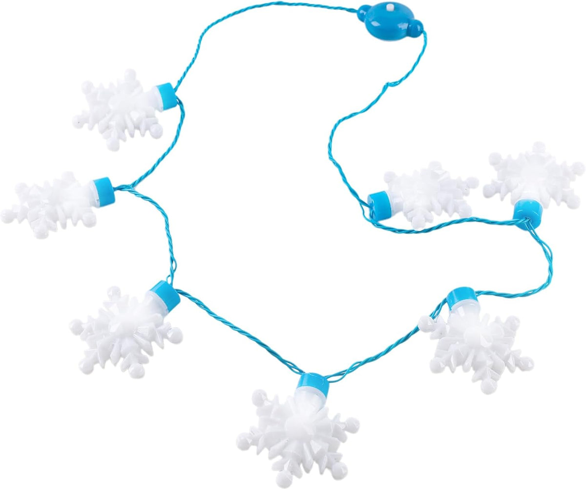 19.5-inch led light-up necklace with press-to-activate switch