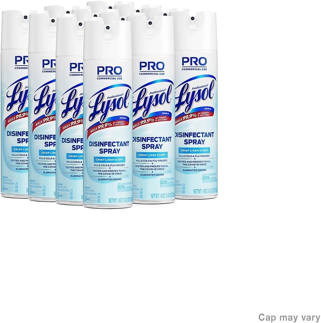 19 fl oz easy-to-use aerosol spray format for quick coverage of large areas
