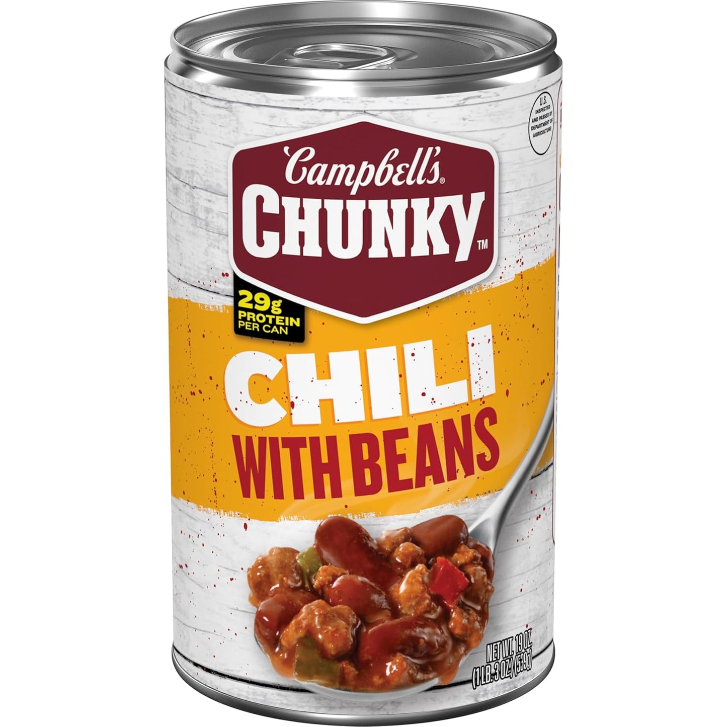 19 oz single-serve can providing a complete hearty portion