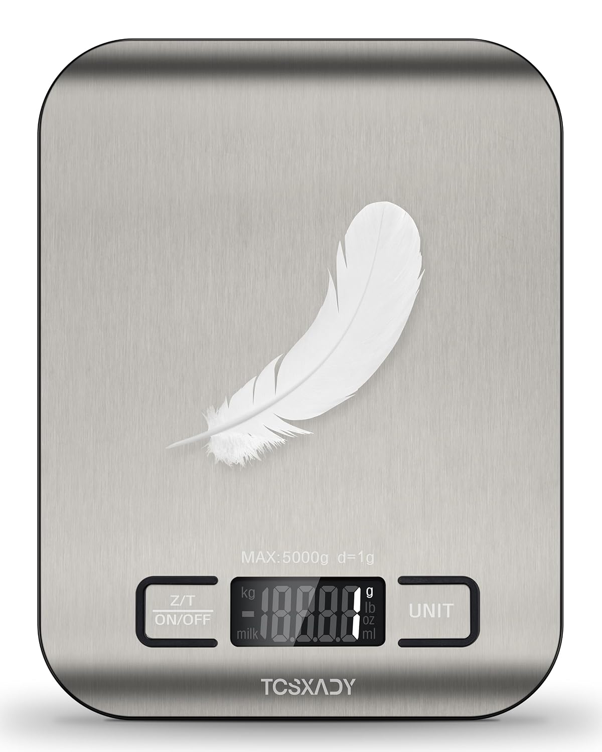 1g readout accuracy with 5kg/11lb weight capacity