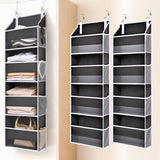 ULG Minimalist Hanging Organizer – Clean Line Door Storage for Bedroom and Bathroom, 5 Pocket