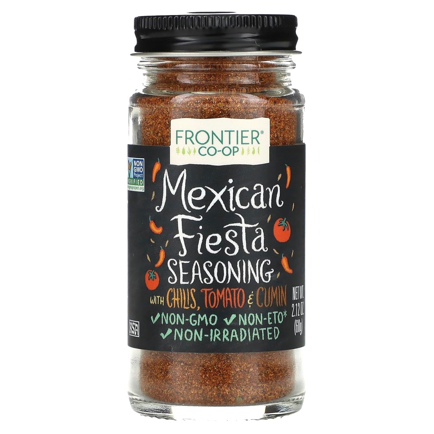 2.12-ounce glass jar with compact 4.1 x 1.8 x 1.8-inch footprint for easy pantry storage