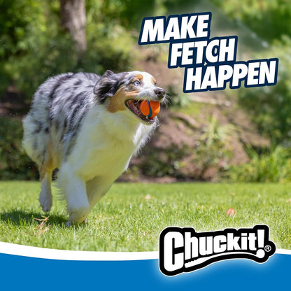 2.5-inch diameter compatible with medium chuckit! ball launchers