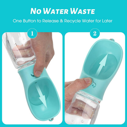 2.8-inch wide drinking trough that fits dog, cat, and small pet snouts