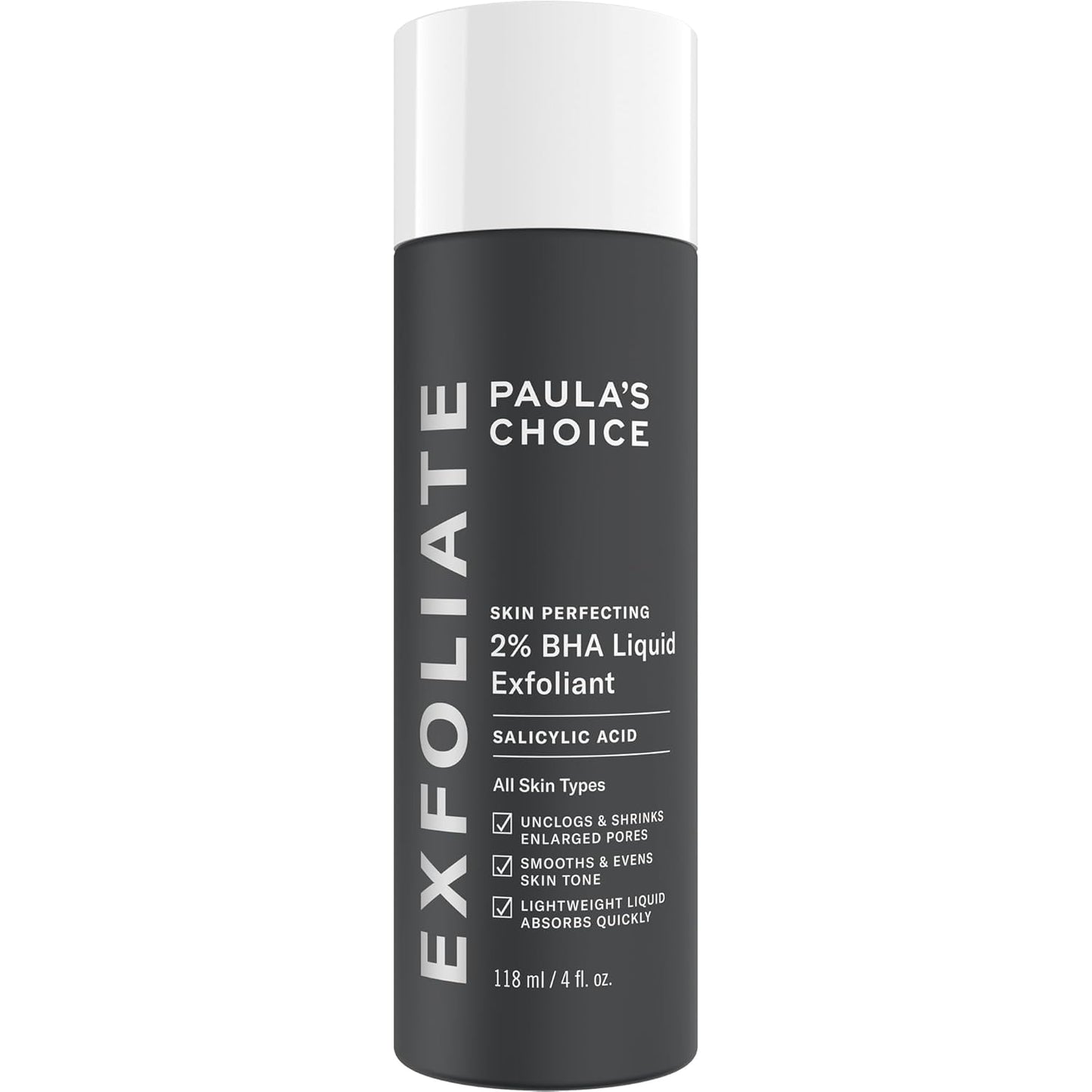 2% beta hydroxy acid (salicylic acid) active ingredient