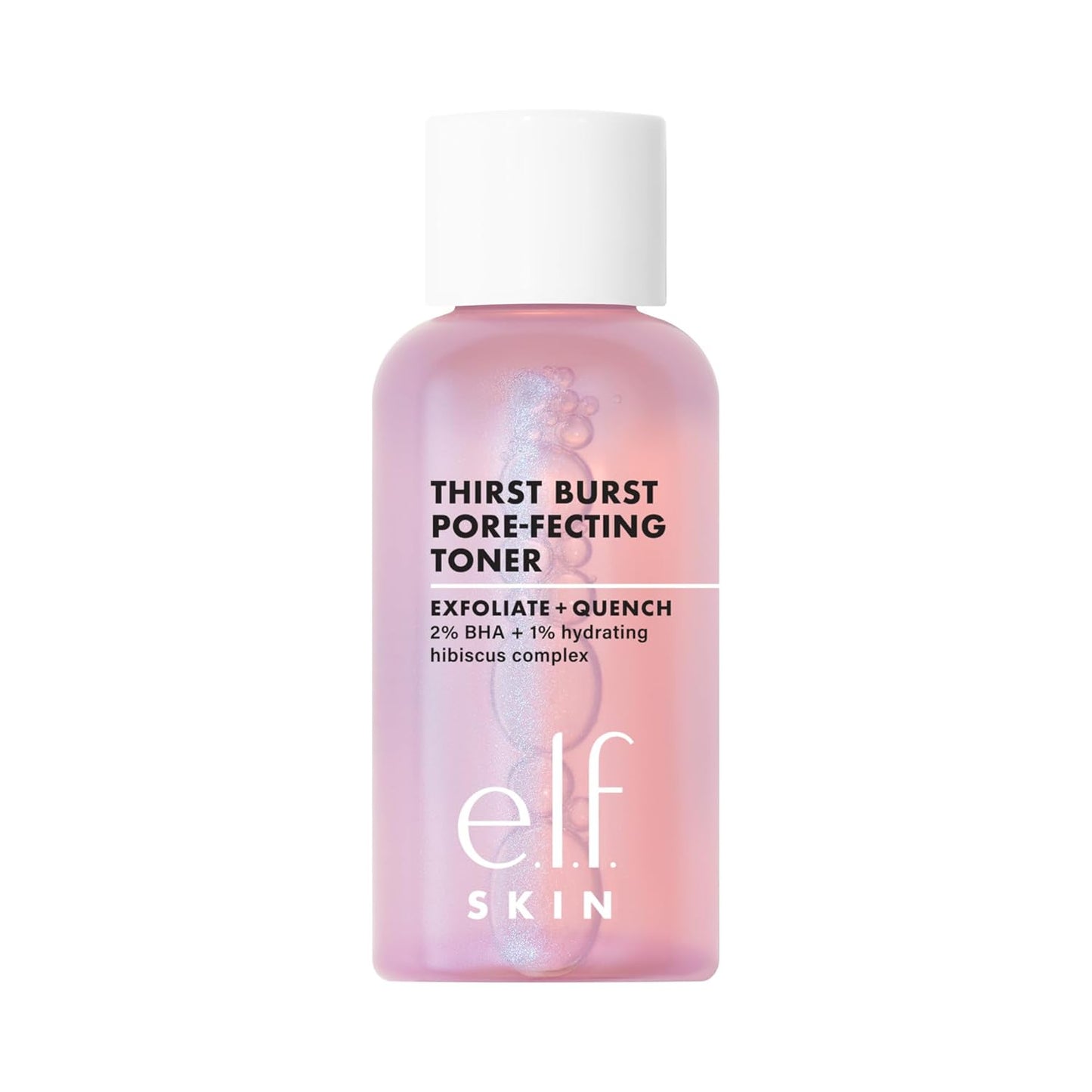2% bha (salicylic acid) chemical exfoliant to unclog pores and smooth texture