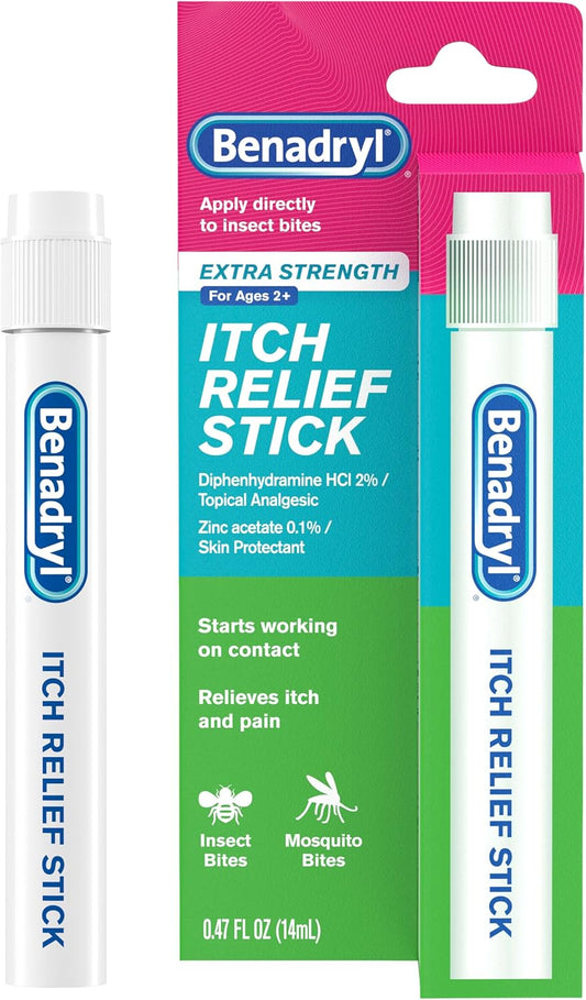 2% diphenhydramine hci topical antihistamine for extra-strength itch relief
