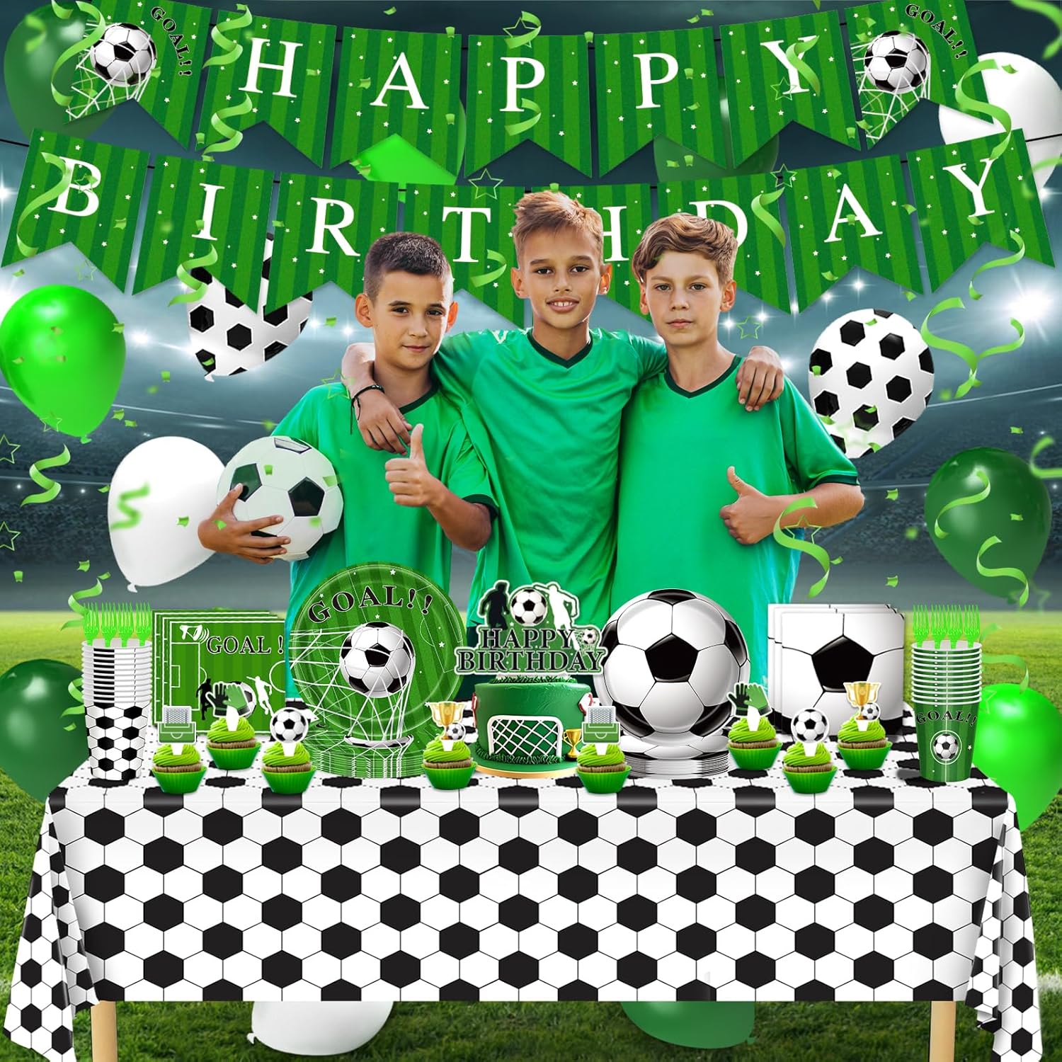 2 disposable tablecloths sized 137x274cm covering large party tables