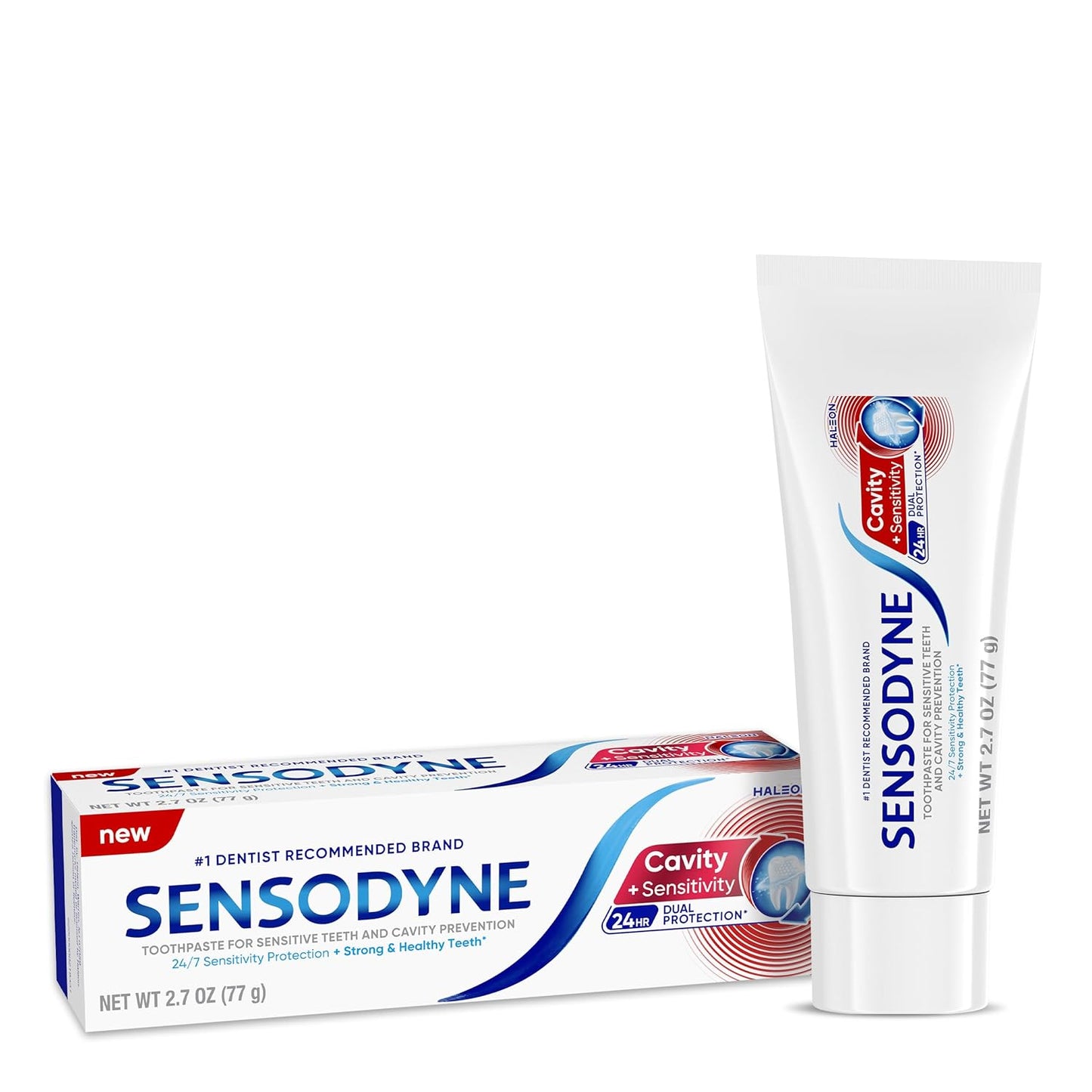 2-in-1 dual-action formula combining cavity protection and sensitivity relief