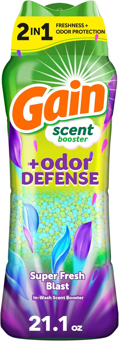 2-in-1 freshness plus odor protection formula that works deep within fabric fibers