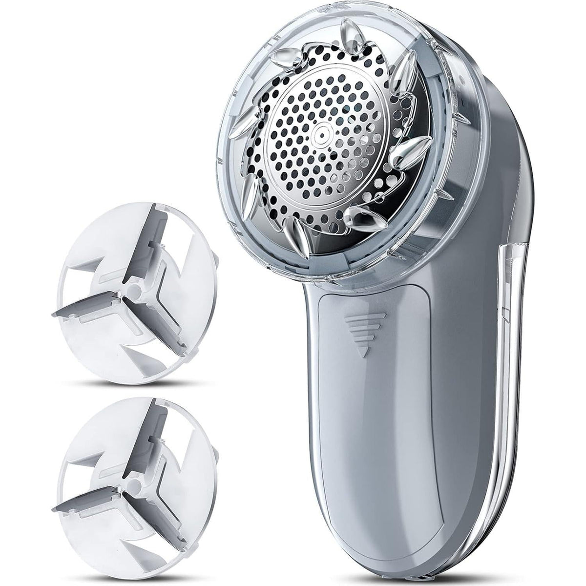 2-in-1 power: battery operation or included 6ft ac cord via slide switch