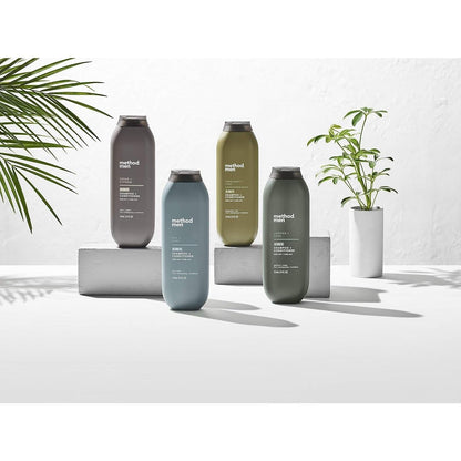 2-in-1 shampoo and conditioner formula in a single bottle