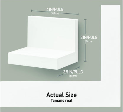 2 lb weight capacity per display ledge