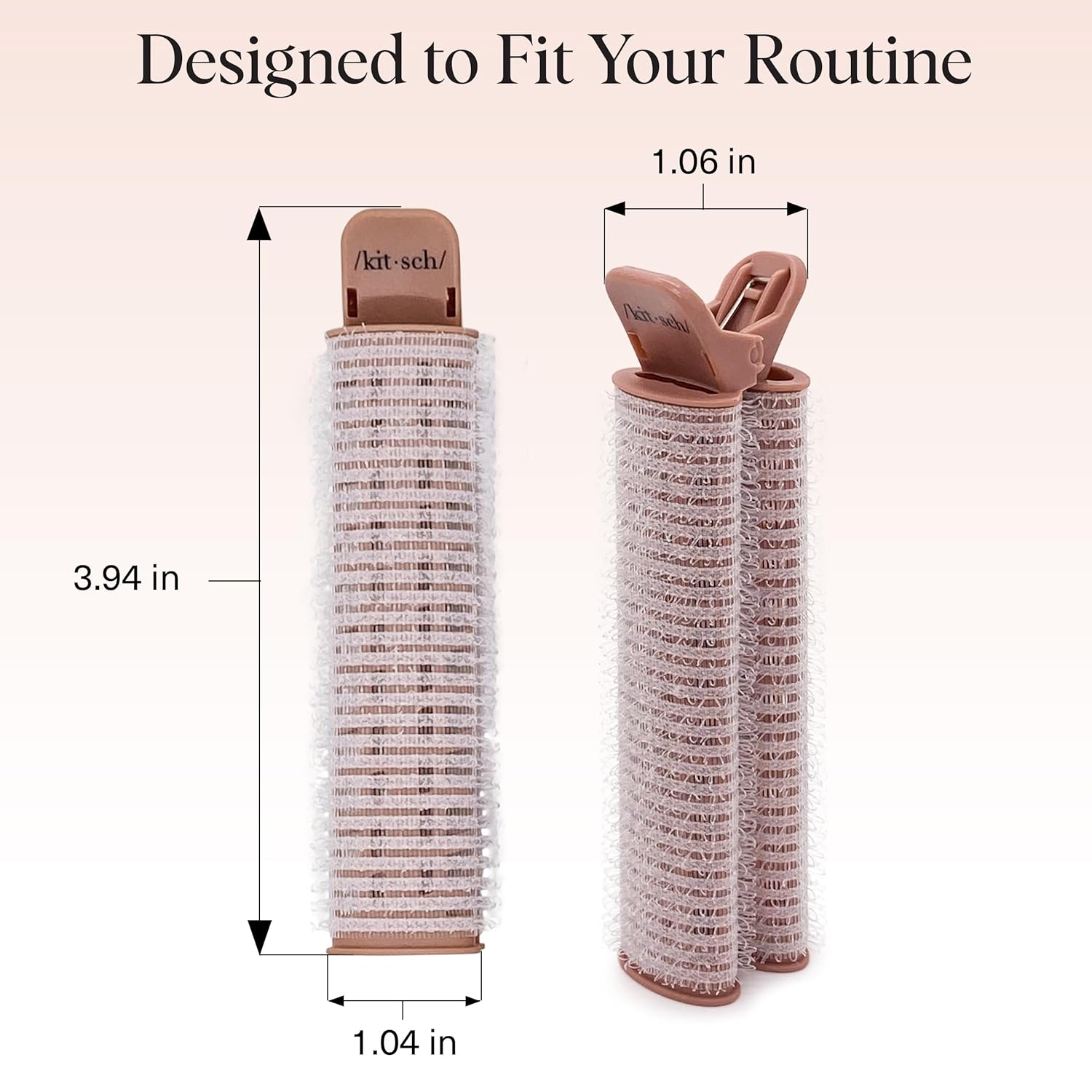 2-piece set in terracotta finish for coordinated vanity styling