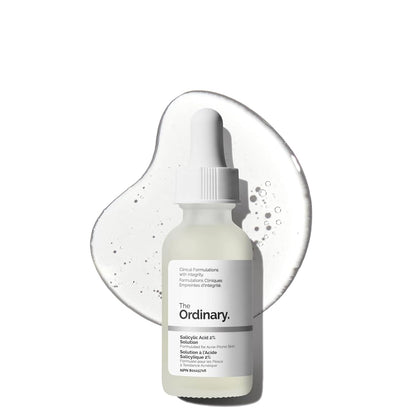 2% salicylic acid as the active acne-fighting ingredient