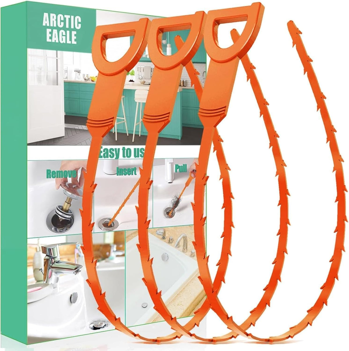 20-inch flexible polypropylene barbed wand