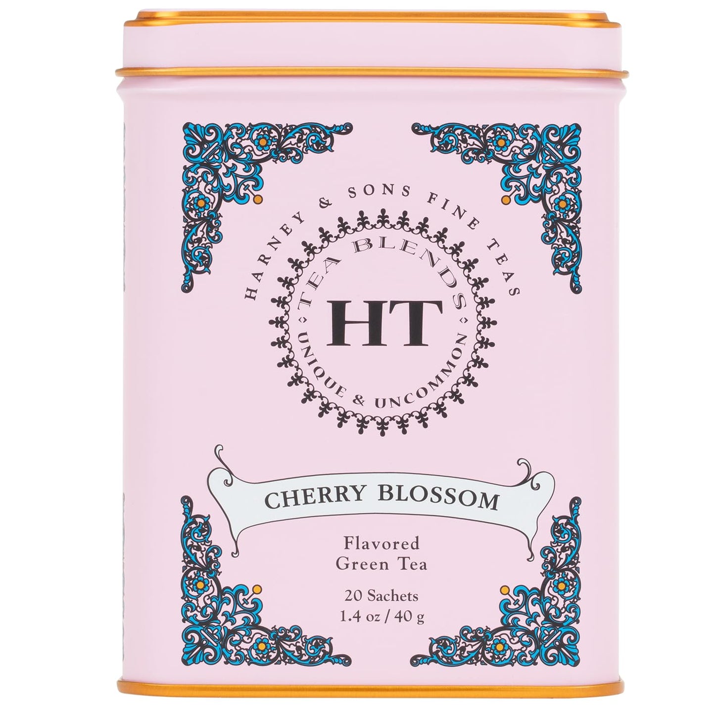 20 silken full-leaf tea sachets per decorative tin