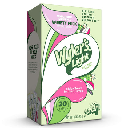 20 single-serve powder packets per box
