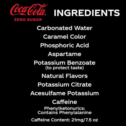 21 mg caffeine per can for a mild energy lift