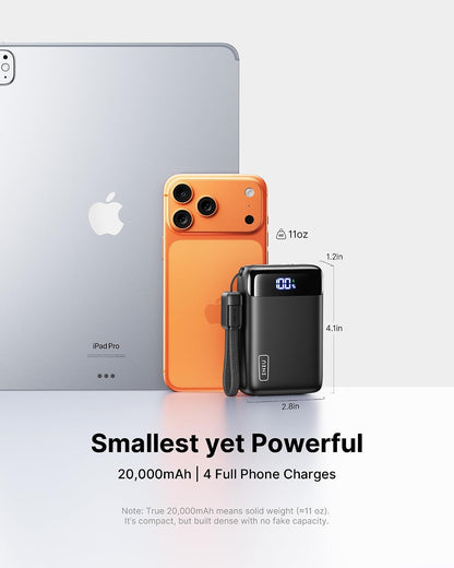 22.5w fast-charging output with active thermal sensors for safe, cool operation