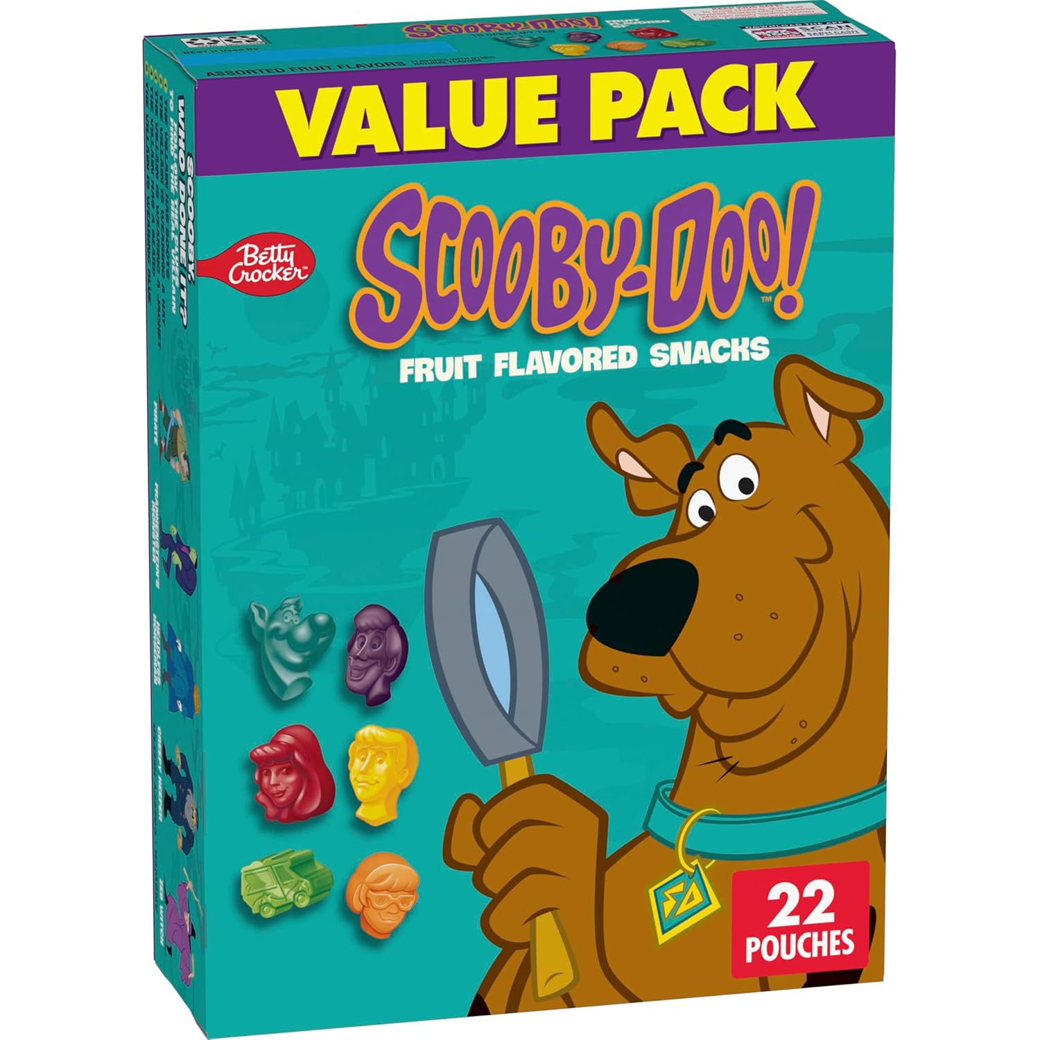 22 individually wrapped pouches in a single value pack (17.6 oz total)