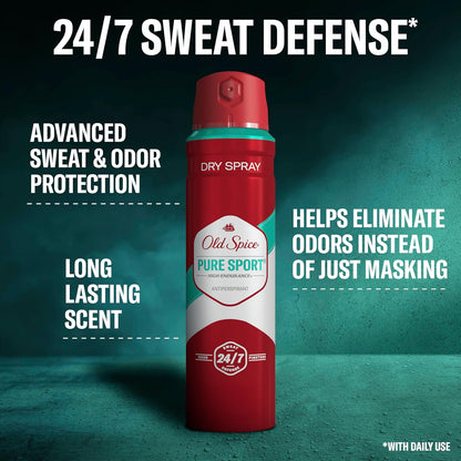 24/7 high endurance sweat and odor protection formula